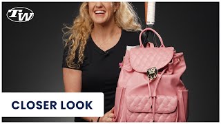 See what makes the Court Couture Hampton Embroidered Tennis Backpack perfect for on & off court use!