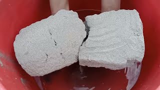 ASMR very soft sand 🖤 powdery silky smooth paste play dusty dipping crumble in 🌊🥶 screenshot 2