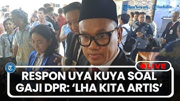 🔴LIVE: Respon Uya Kuya Soal Kenaikan Gaji DPR: "Lha Kita Artis"