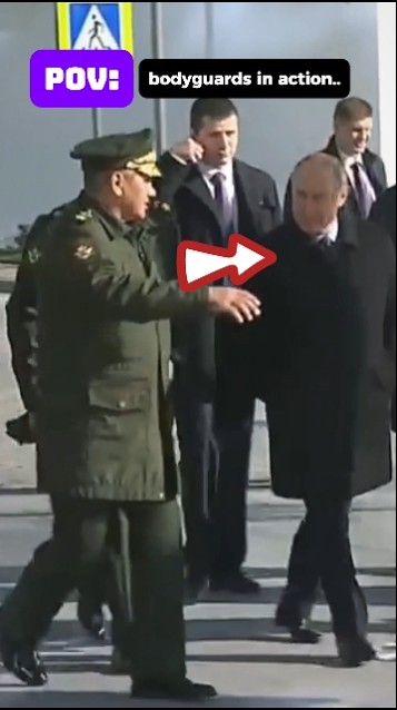 Putin bodyguards in action.. #respect #moments #putin #attitude # ...