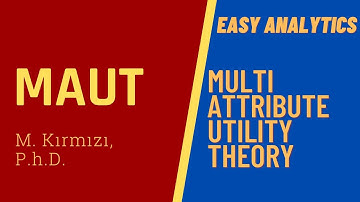 Adım Adım MAUT (Multi Attribute Utility Theory)
