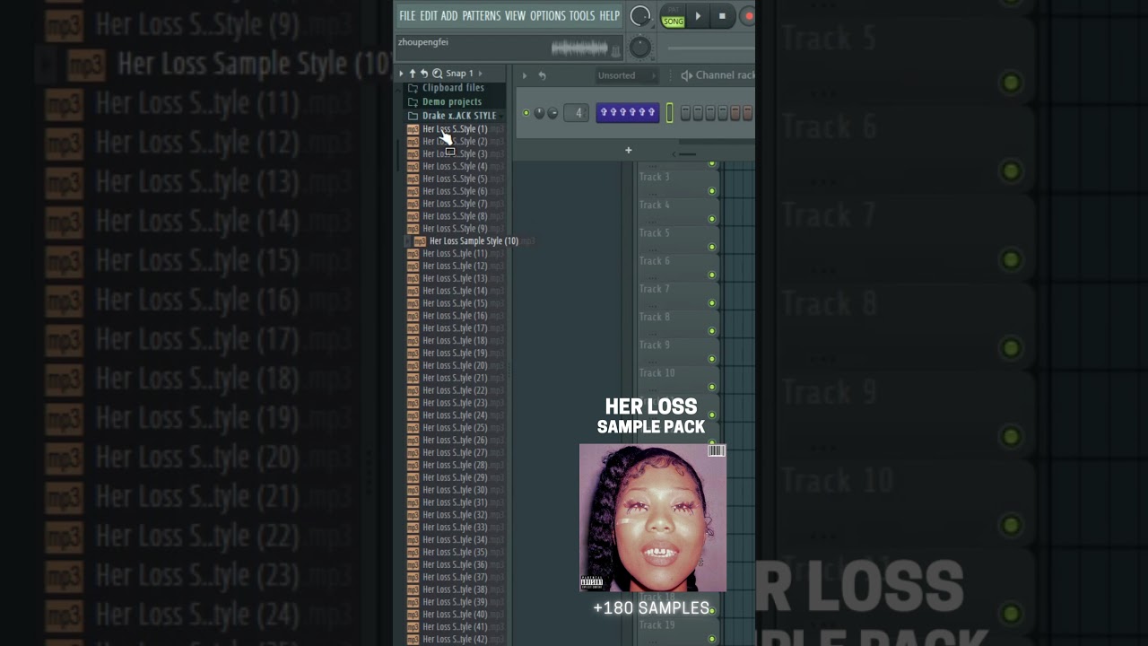 DRAKE X 21 SAVAGE - HER LOSS (SAMPLE PACK STYLE) 