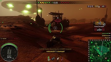 World of Tanks PS4 (console) Lunar 6 Kills Mars