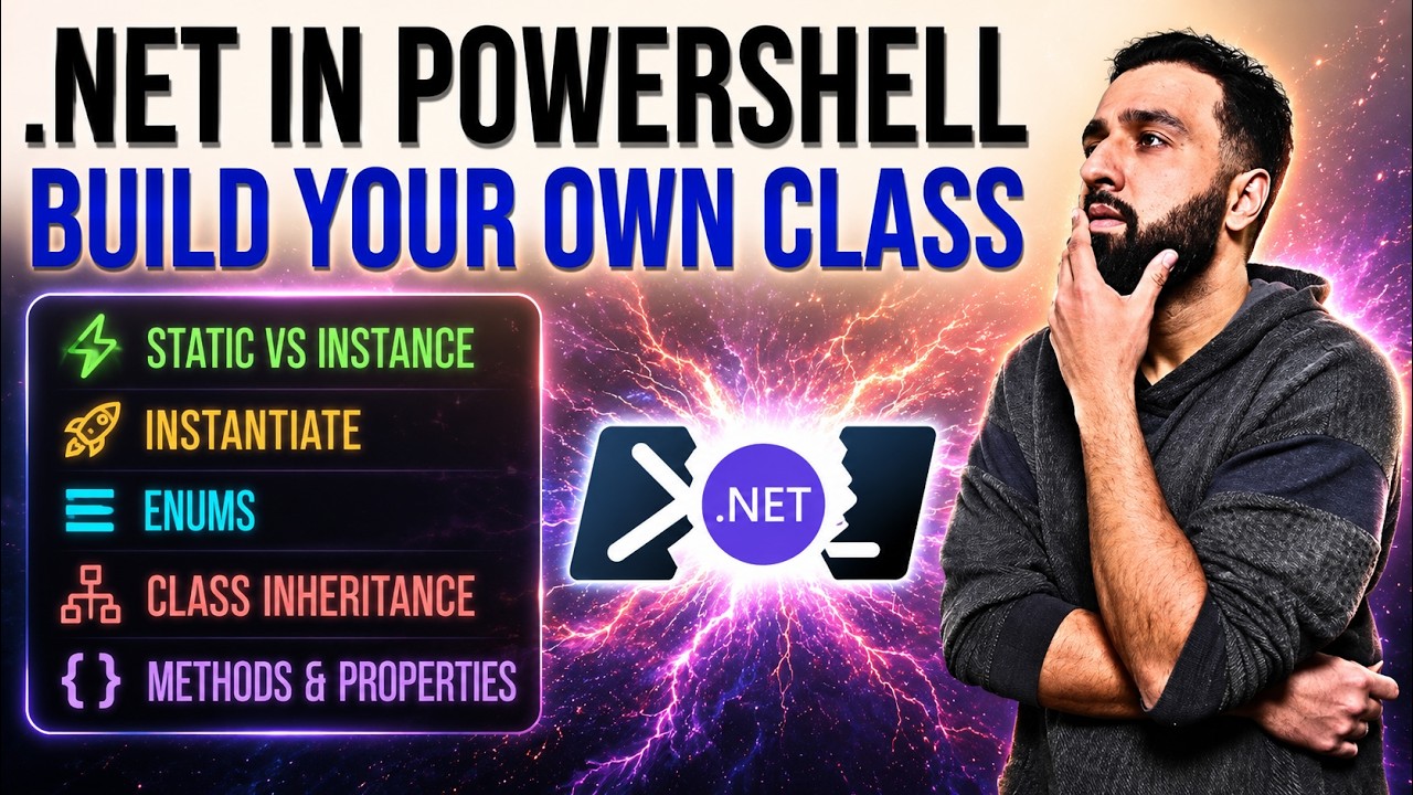 .NET Classes in PowerShell — Build Your Own! - YouTube