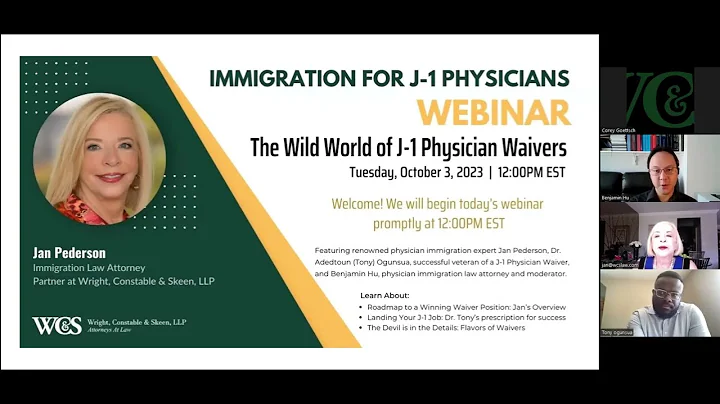 The Wild World of J-1 Physician Waivers