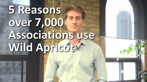 5 Reasons why Wild Apricot is the #1 Association Management Software