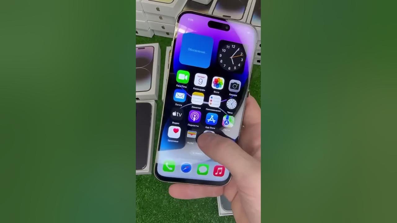 Обзор айфон 14 про макс за 12 тысяч рублей - YouTube
