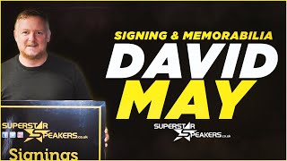 David May Signing and Memorabilia