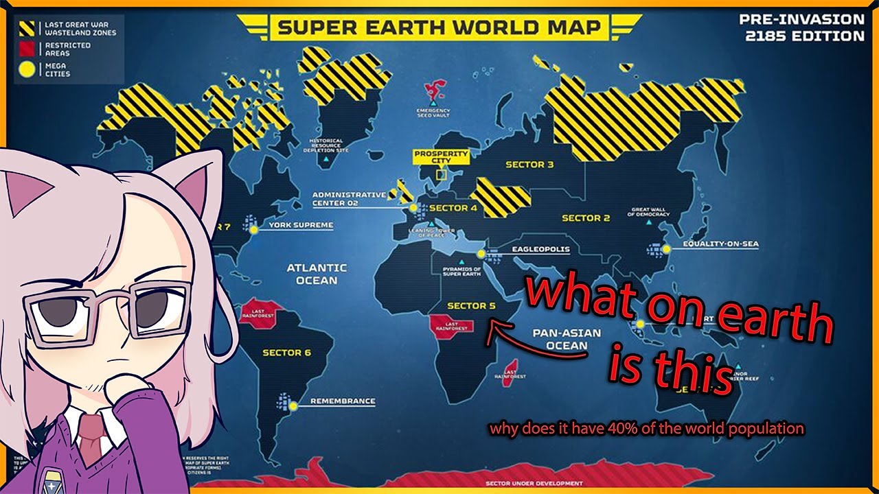 The Horrific World of Super Earth [cc]