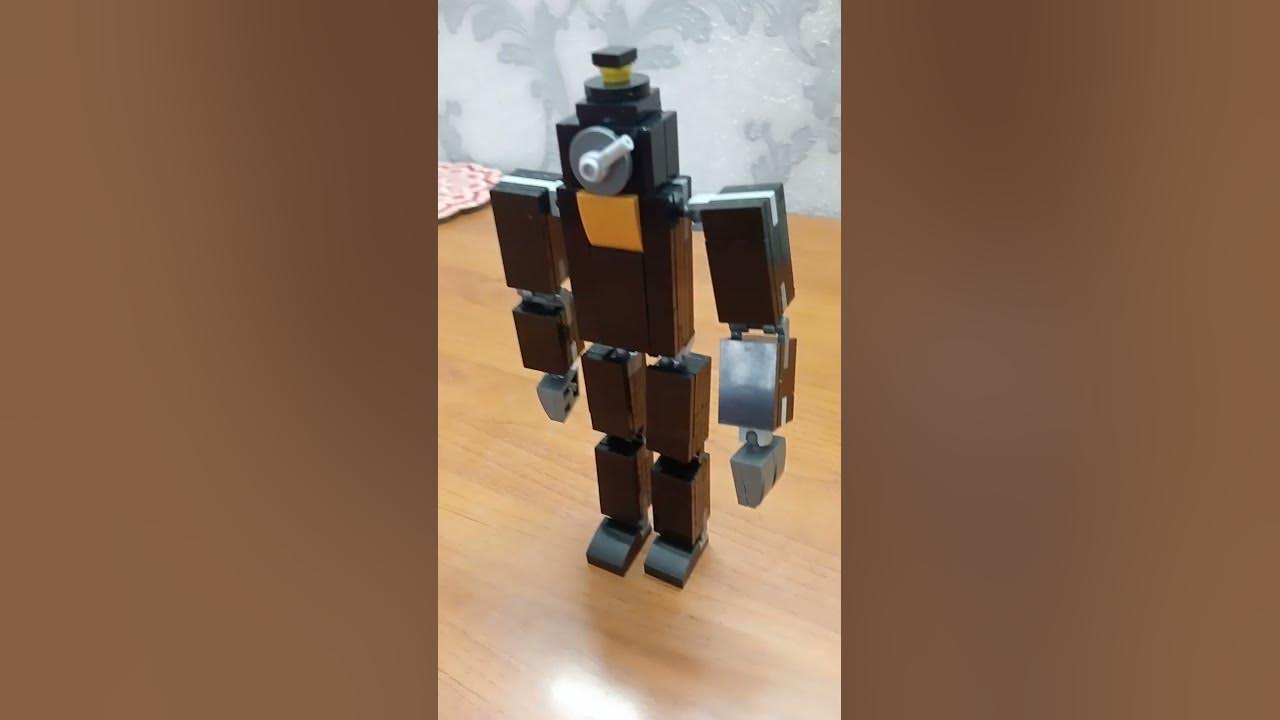 клок мен из лего - YouTube