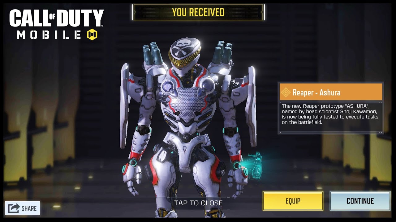 ASHURA REDUX DRAW COD MOBILE