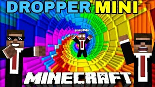 minecraft dropper mini game hindi||minecraft in hindi||