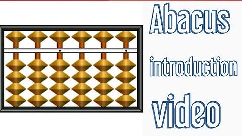 Abacus introduction video