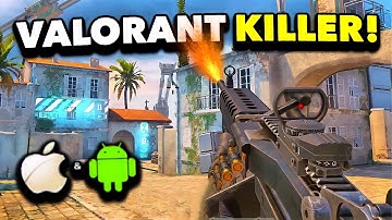 This NEW Mobile FPS Game Might KILL VALORANT Mobile and Hyper Front...