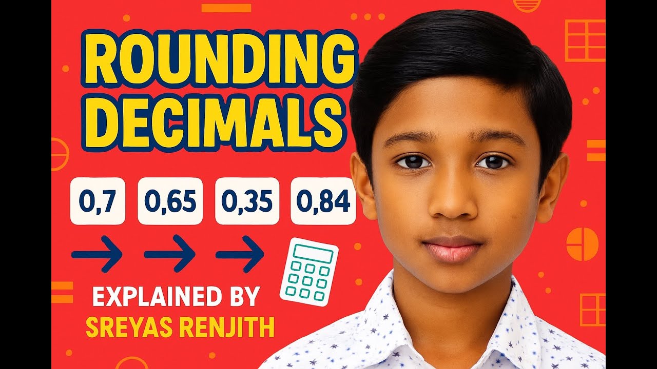 Rounding Decimals Made Easy | Explained by Sreyas Renjith - YouTube