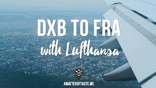 Lufthansa Economy Dubai Frankfurt A330 300 Flight Report Youtube