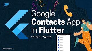 Flutter | Google Contacts app with Google Sign In and People Api integration. (2021) screenshot 5