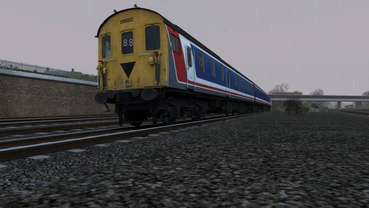 TS2016 - BR Class 205, East Croydon to London Victoria  [HD 1080p, 60FPS]