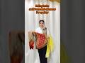 Outfit from mom’s sarees from scratch #patternmaking #outfitfromscratch #navratrioutfits #diy