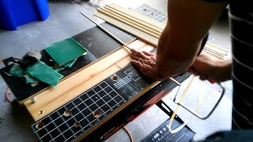 Simple Prop Arrows On The Cheap! Step 1 - Cutting the Nocks