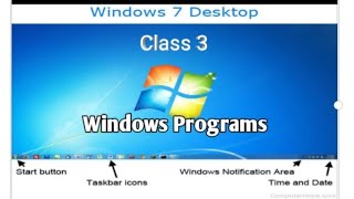 Class 3 Windows Desktop Items