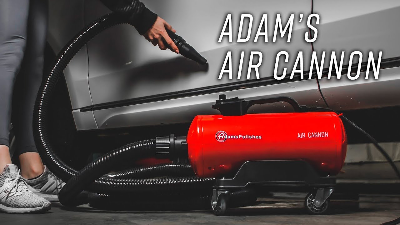 Adam's Air Cannon Séchoir de voiture – Souffleur de lavage de voiture  filtré haute puissance