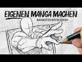 Deinen EIGENEN Manga machen | Wie man Mangaseiten richtig plant | DrawinglikeaSir