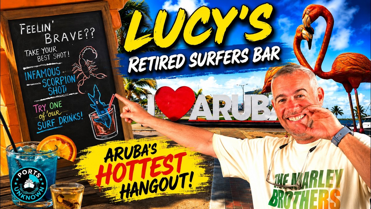 Lucy’s Aruba Bar Tour | The Wildest Spot Right by the Cruise Port!