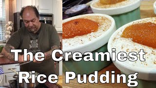 HOW TO MAKE THE CREAMIEST RICE PUDDING - Greek Family Recipe