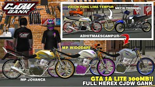 RILIS!! GTA SA LITE FULL MOD HEREX  CJDW, MP WIDODARI,MP JOVANCA, DAN VIXION PANGLIMA TEMPUR TERBARU