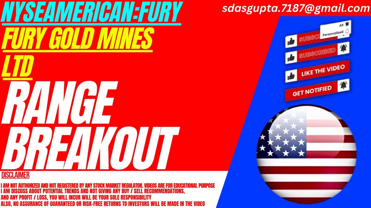 FURY STOCK : RANGE BREAKOUT | FURY GOLD MINES STOCK