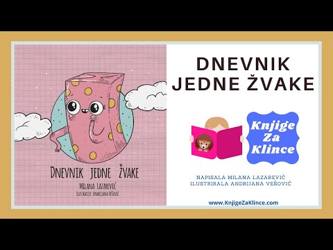 🦔 PRIČE ZA DJECU - Dnevnik Jedne Žvake - Slikovnice - Priča o važnosti reciklaže i očuvanja okoliša