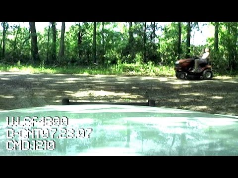 Steves Riding Lawn Mower DUI Taser Arrest Video 2