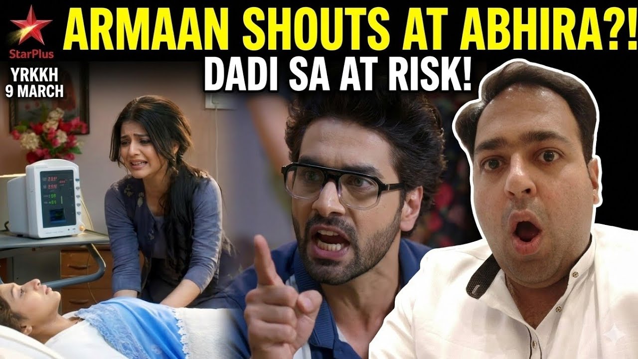 Armaan vs Abhira: High Voltage Drama! 😱 | Yeh Rishta Kya Kehlata Hai 9 March Promo Roast | YRKKH