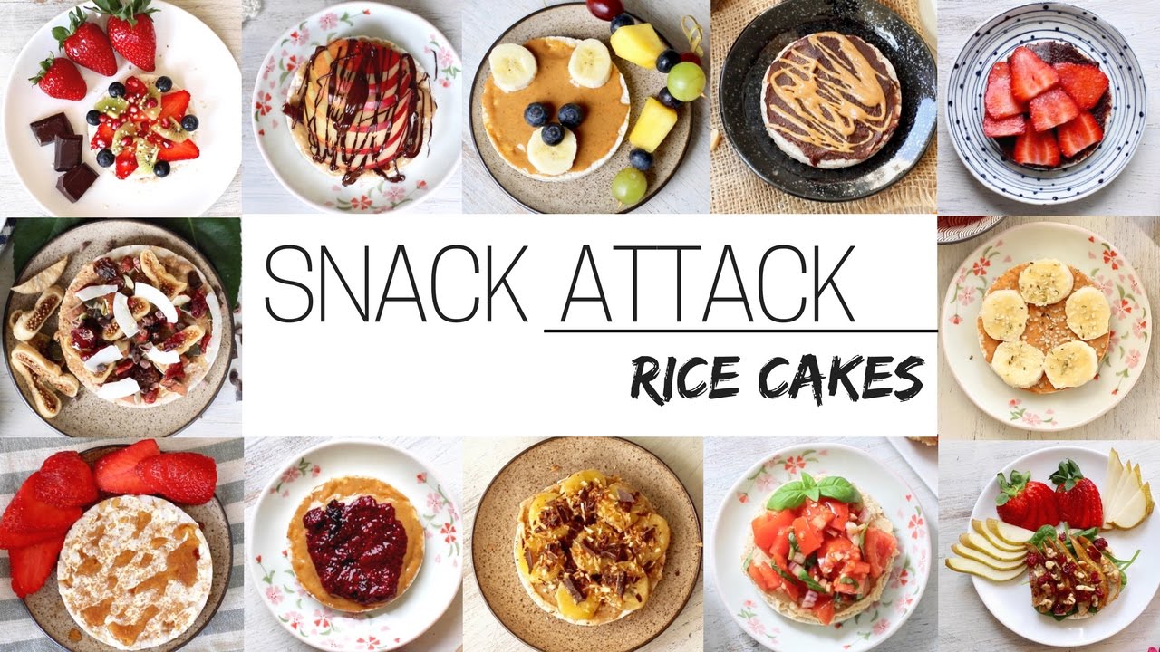 EASY VEGAN SNACKS » for after school & work (rice cakes part 1)
