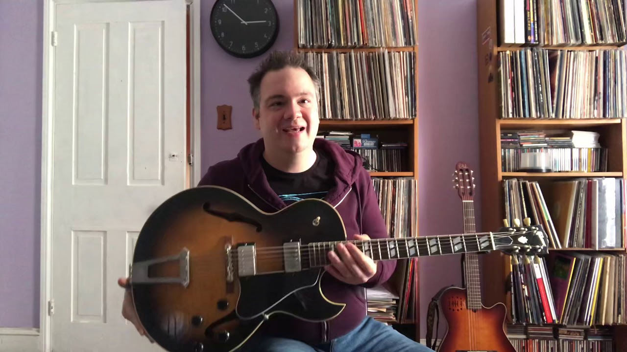 Stevie Ray Vaughn/Kenny Burrell style guitar jam on Chitlins Con Carne
