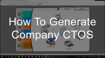 How To Generate Company CTOS Report 如何生成公司CTOS報告 | SQL Accounting