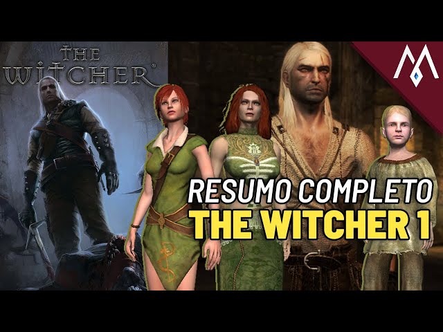 The Witcher 1 é o Jogo Mais Subestimado de Todos os Tempos! 