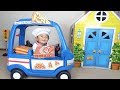 Pretend Play Pizza Delivery & Cooking Food Kitchen Toy Set
