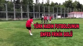 Türk Kadın Futbolcunun Enfes Ü