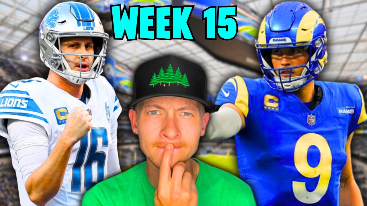 My Week 15 NFL Predictions!