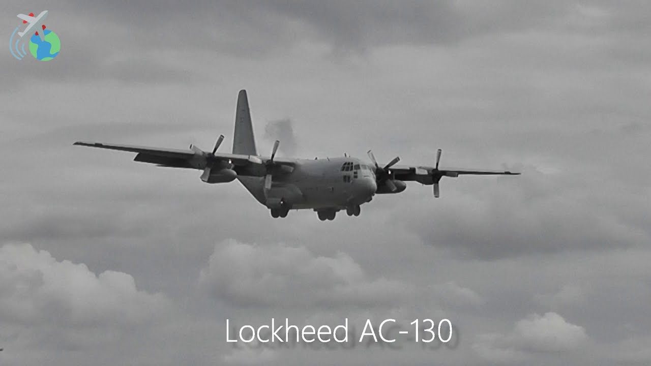 Planespotting at Cambridge Airport-Lockheed C-130 Hercules