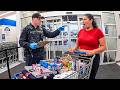 Cops Surprise Stop a Shoplifter Stealing an ENTIRE Cart From Walmart