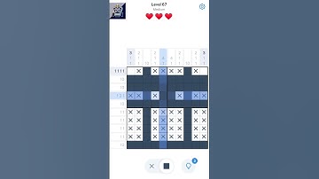 Nonogram Level 67 #nonogram #gaming #shorts