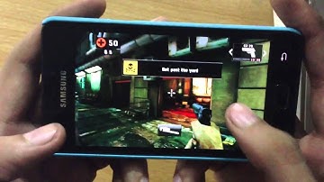 Samsung Galaxy S2 Dead Trigger 2 Gameplay