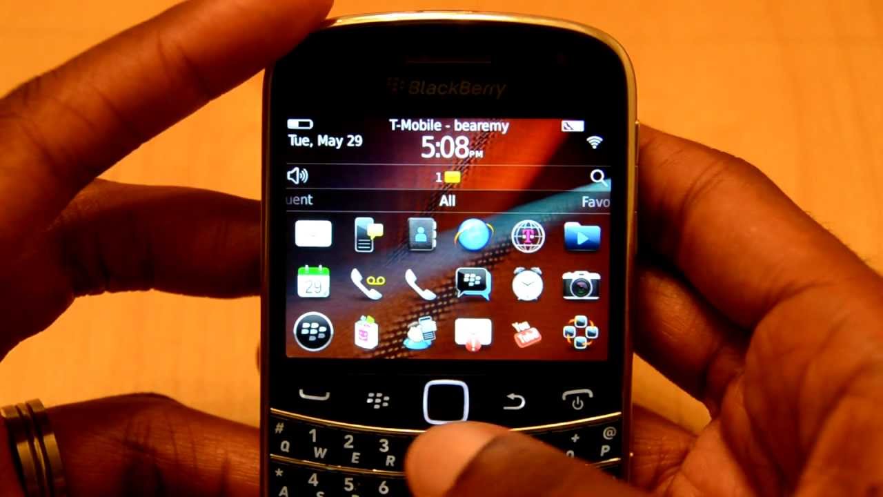 Blackberry Bold 9900 4G (TMobile) Review YouTube