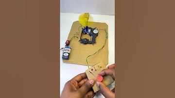 Movable dc fan | Dc Motor Fan | #dcmotor #tech #youtubeshorts #motor #fan