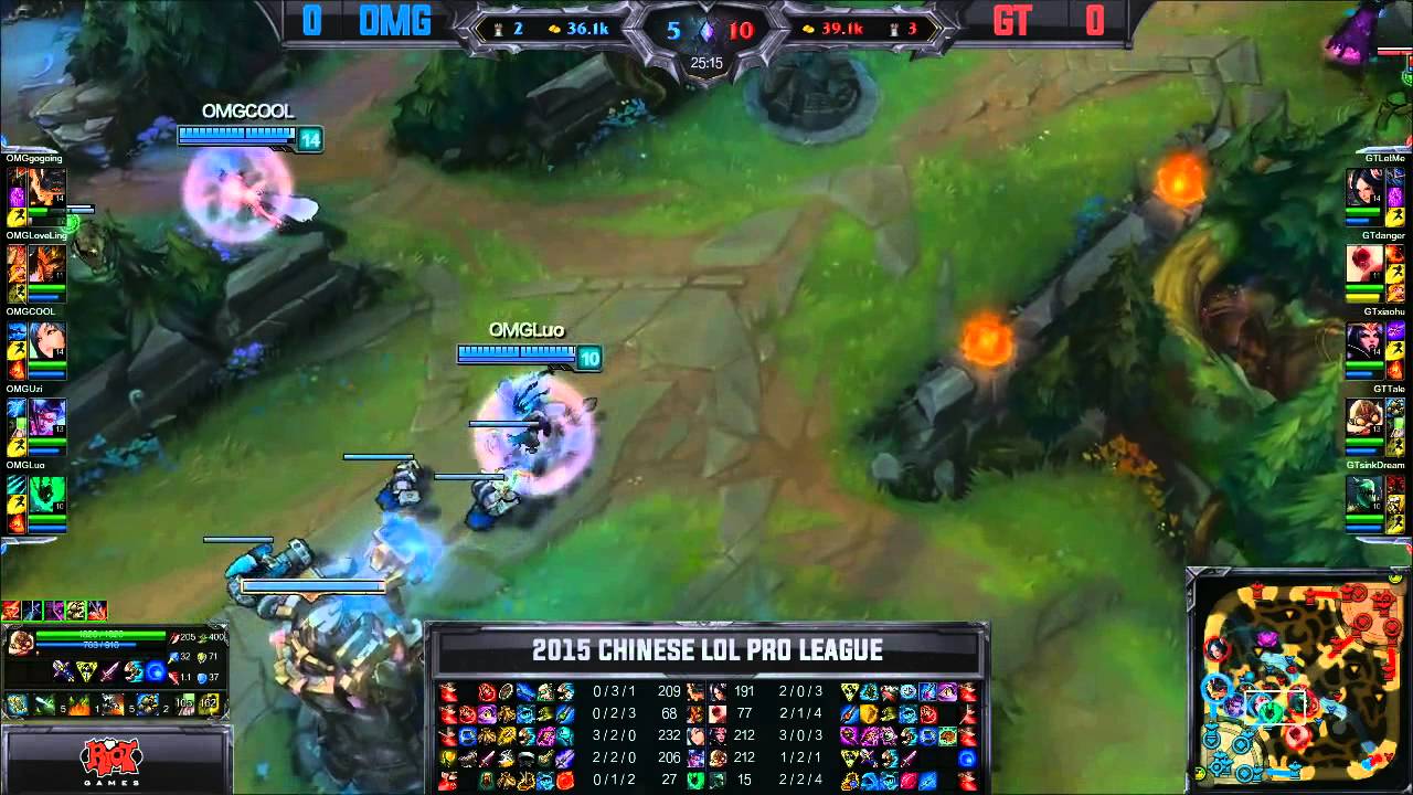 OMG vs GT, Game 1   LPL Spring 2015 W4D3   OMG vs Gamtee Fenghui VOD