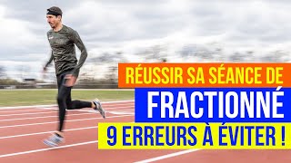 Comment BIEN faire la séance FRACTIONNÉ ? 😏