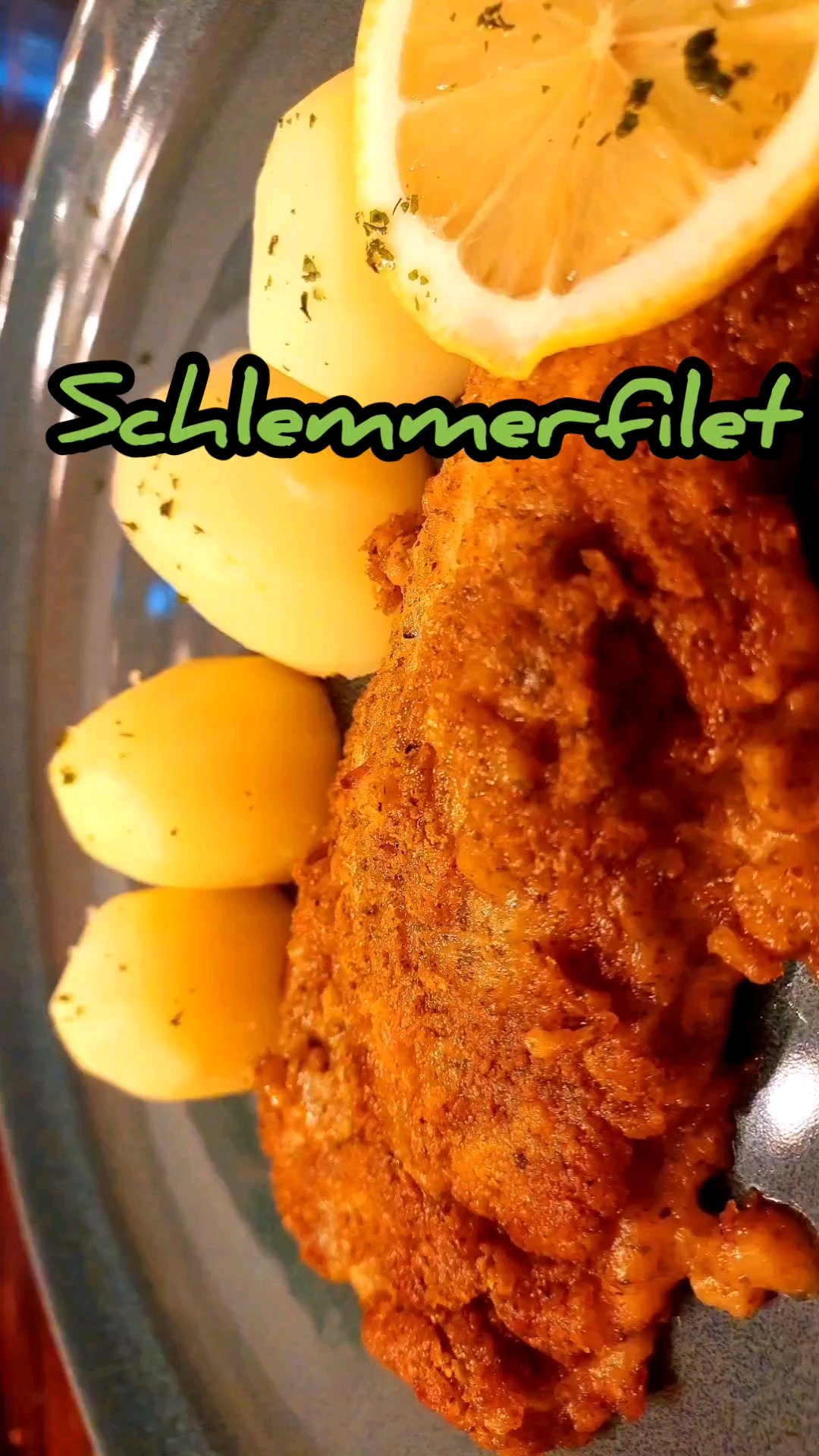 Fischfilet mit knuspriger Kräuterkruste, Schlemmerfilet schnell selber ...